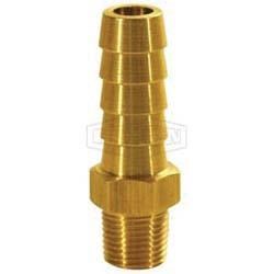 1/2 BSPT TO 1/2 INCH ID TUBE BRASS