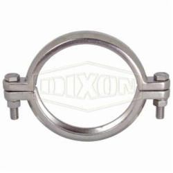 6IN I-LINE SANITARY CLAMP 304 STAINLESS