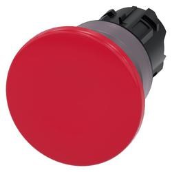 PUSHBUTTON  MOM  RED  MH CAP O40MM