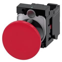 PUSHBUTTON  PUSH PULL RED  MH CAP   40MM