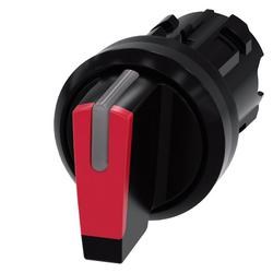 SEL SW  3POS  MTND  SHORT HANDLE  RED