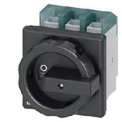 DISC SWTCH 3P BLK ROTARY 125A 4HOLE DOOR