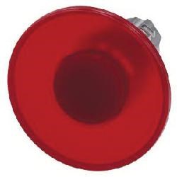 ILLUM PUSH PULL  RED  MH CAP O60MM