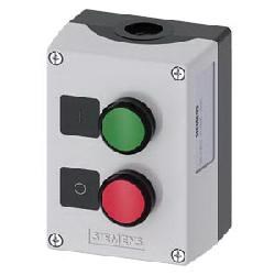ENC PLASTIC  2-PUSHBUTTONS  GREEN  RED
