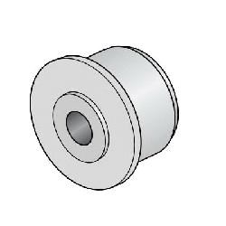 Acetal End Bearing for 5/8IN Shaft and 2