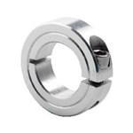 1/2 INCH ONE PIECE CLAMPING COLLAR ZINC