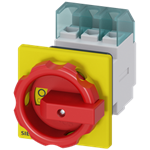 DISC SWITCH 3P R/Y ROTARY 25A 1HOLE DOOR