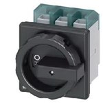DISC SWTCH 3P BLK ROTARY 100A 4HOLE DOOR