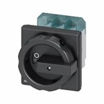 DISC SWTCH 3P BLK ROTARY 63A 4HOLE DOOR
